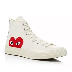 Converse X PLAY Comme des Garcons Chunk 70 White Size 7